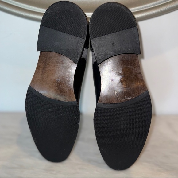 Girotti Men’s 2-Tone Double Monk Strap Dress Shoes EU 44 (US 11) Suede & Leather - Picture 6 of 13